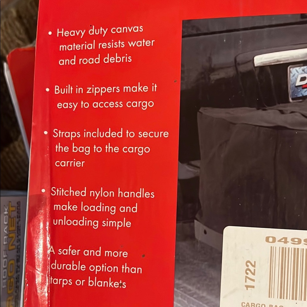 COPY - Dee Zee Black Cargo Carrier Bag - Picture 5 of 7
